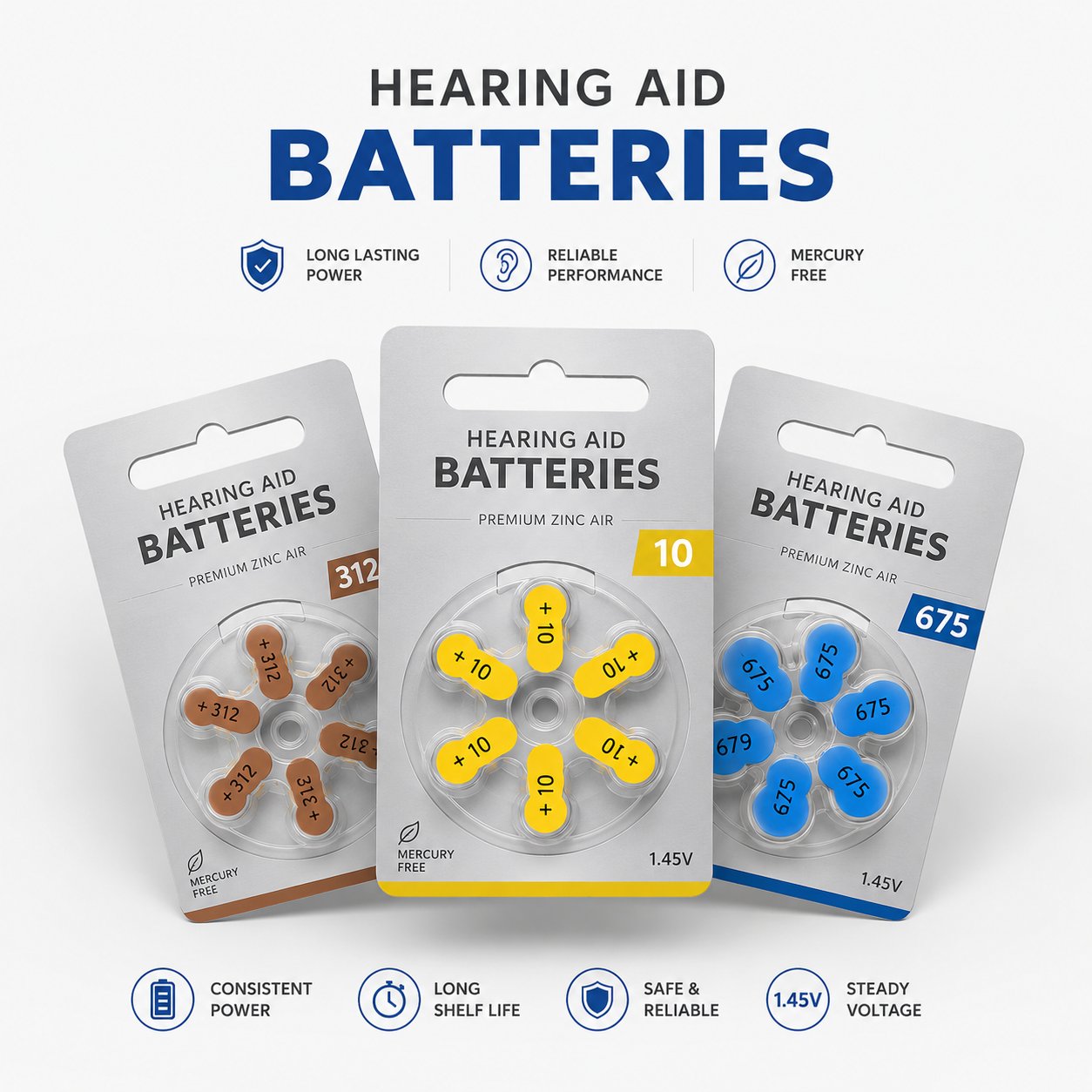 Hearing Batteries at best price 