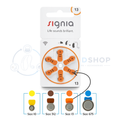Signia Hearing Aid Batteries Size - 13 - (Compatible With: BTE, ITE & Other Size 13 Hearing Aids)