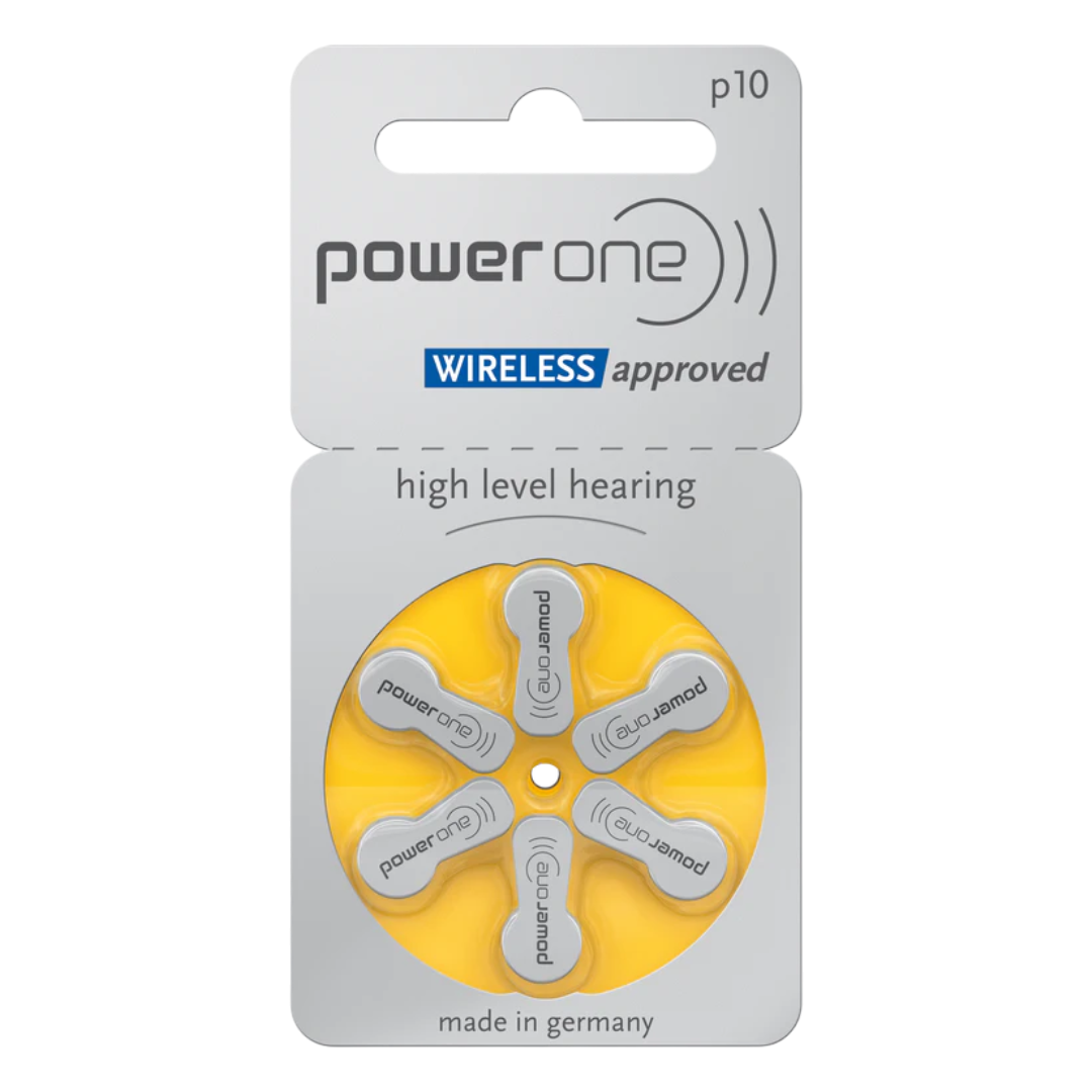 Widex Hearing Aid Batteries Size - 10 - 1 Strip 6 Batteries
